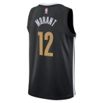 Maillot NBA Memphis Grizzlies Ja Morant Nike 2023-24 City Edition Noir Swingman - Homme